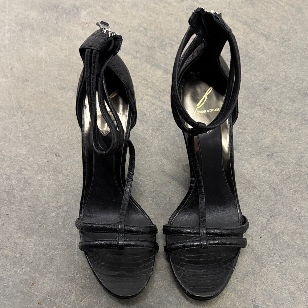 Brian Atwood Elegant Black Heels